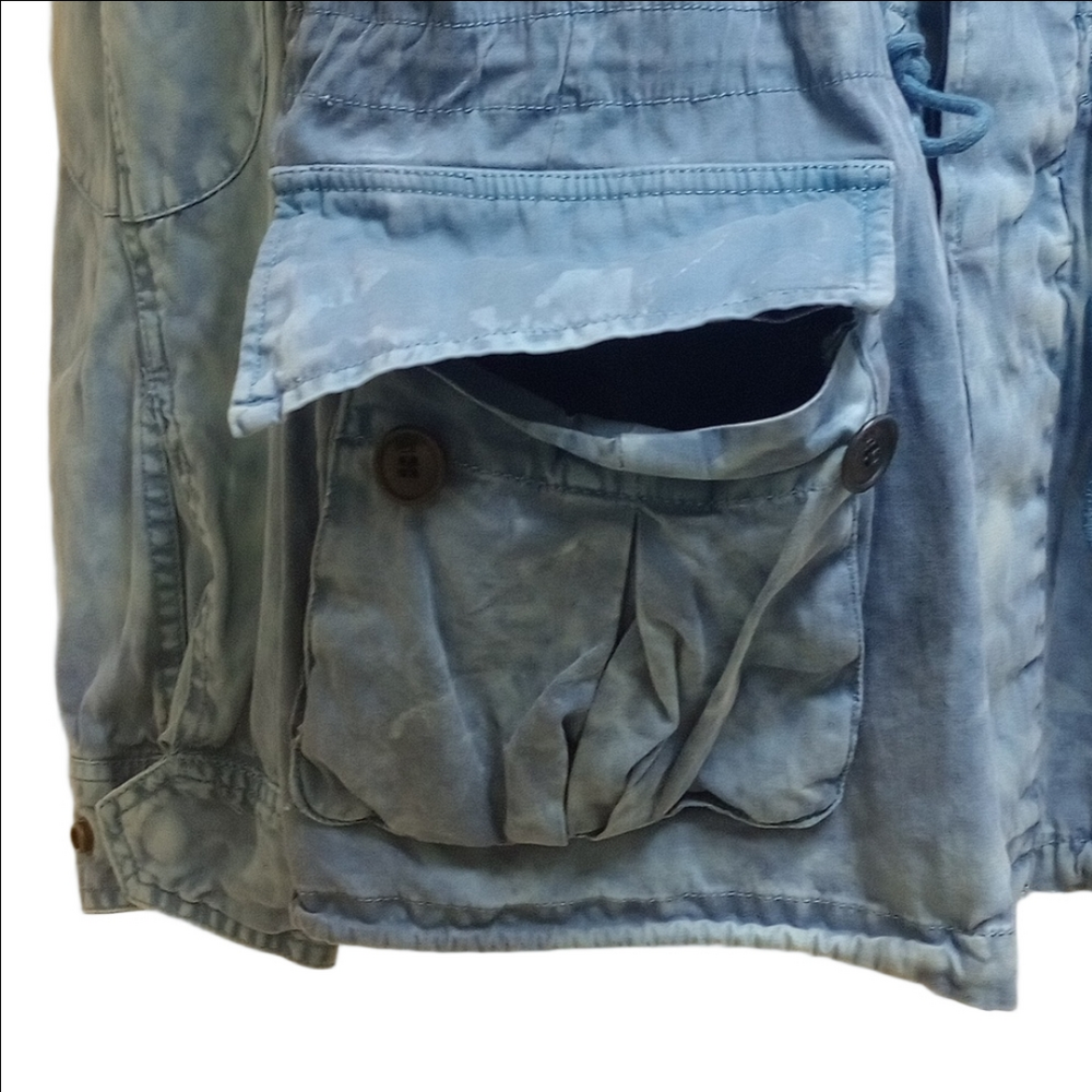 🆕 SCOTCH & SODA "THE COMANDO" BLUE TWO TONE WOMEN'S JACKET - Picture 10 of 15